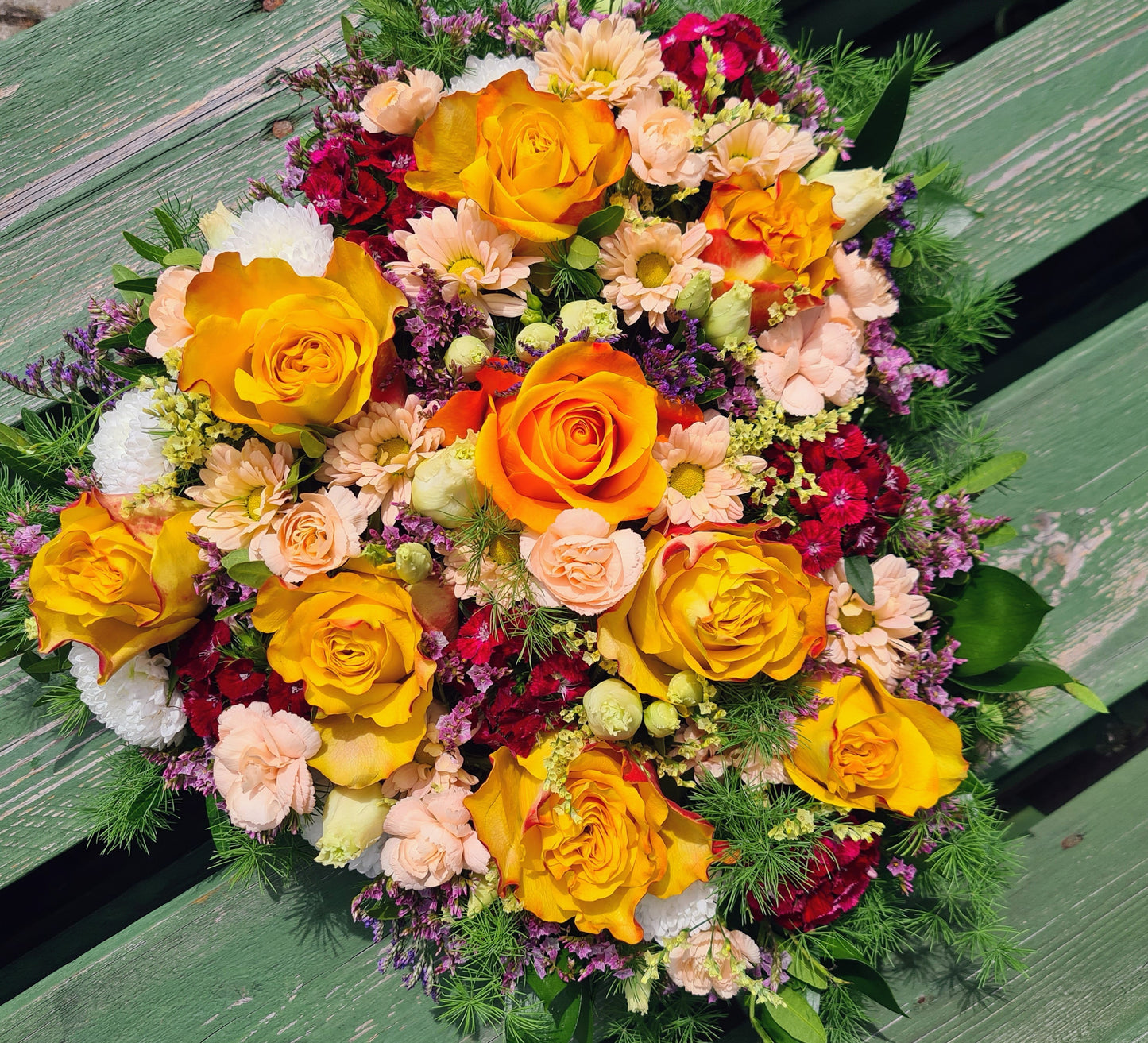 Cœur en fleurs
