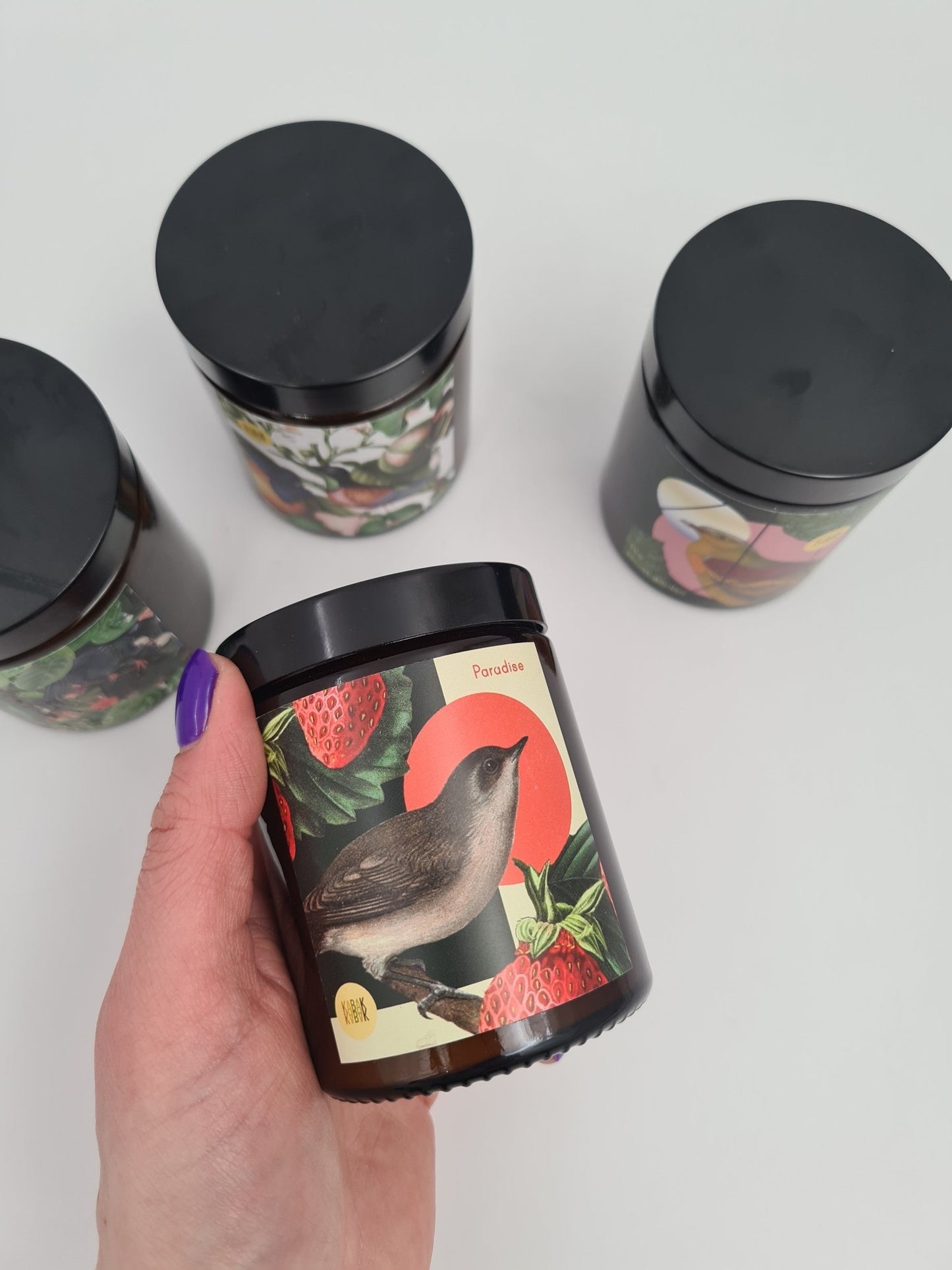 Bougie naturelle - Osiris Fleurs