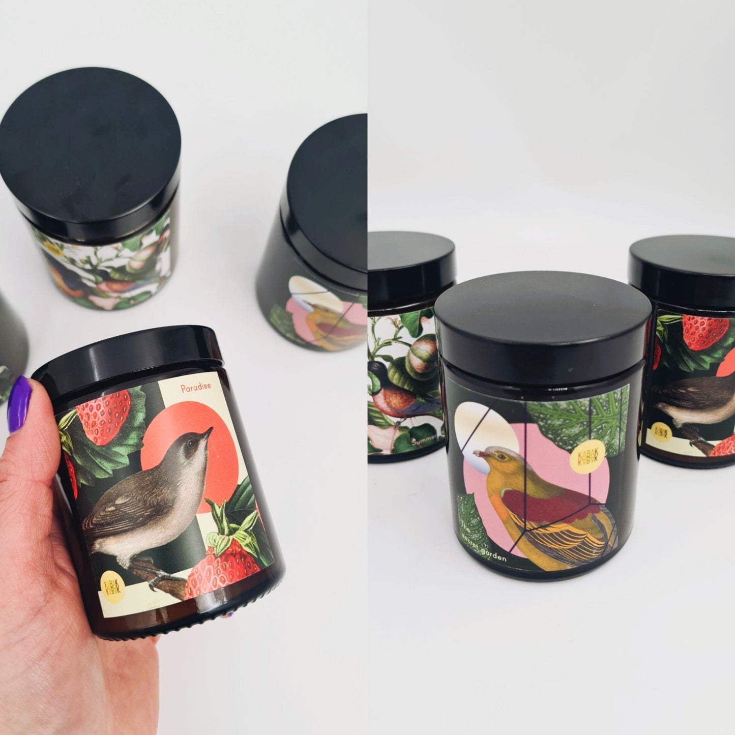 Bougie naturelle - Osiris Fleurs
