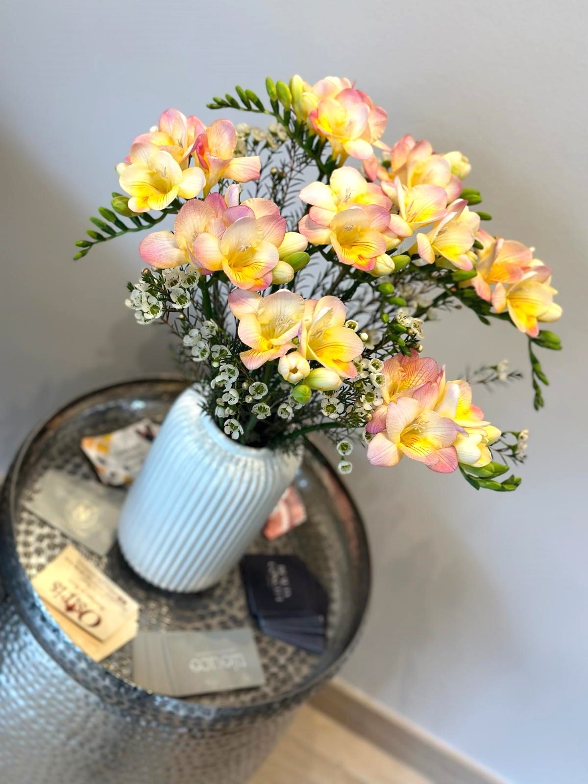 Bouquet annuel - Freesia - Osiris Fleurs
