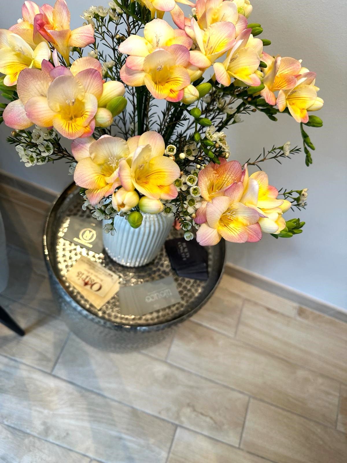 Bouquet annuel - Freesia - Osiris Fleurs