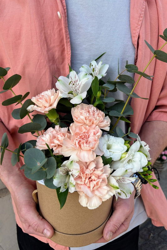 Box ronde - Goldi - Osiris Fleurs