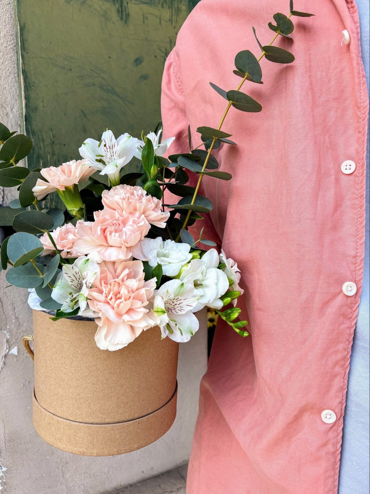 Box ronde - Goldi - Osiris Fleurs