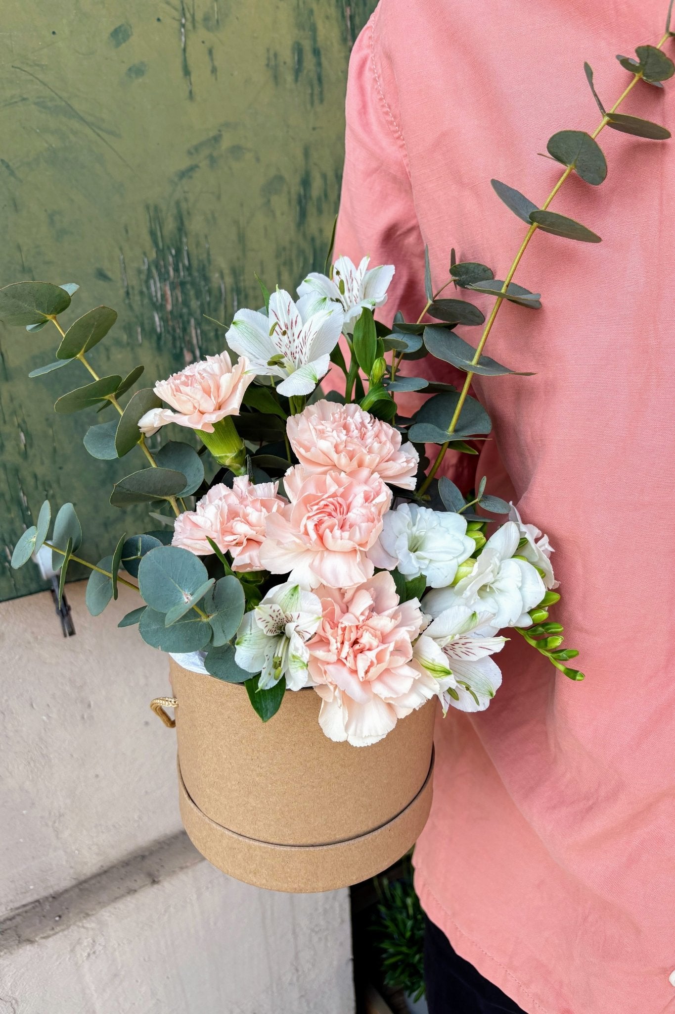 Box ronde - Goldi - Osiris Fleurs