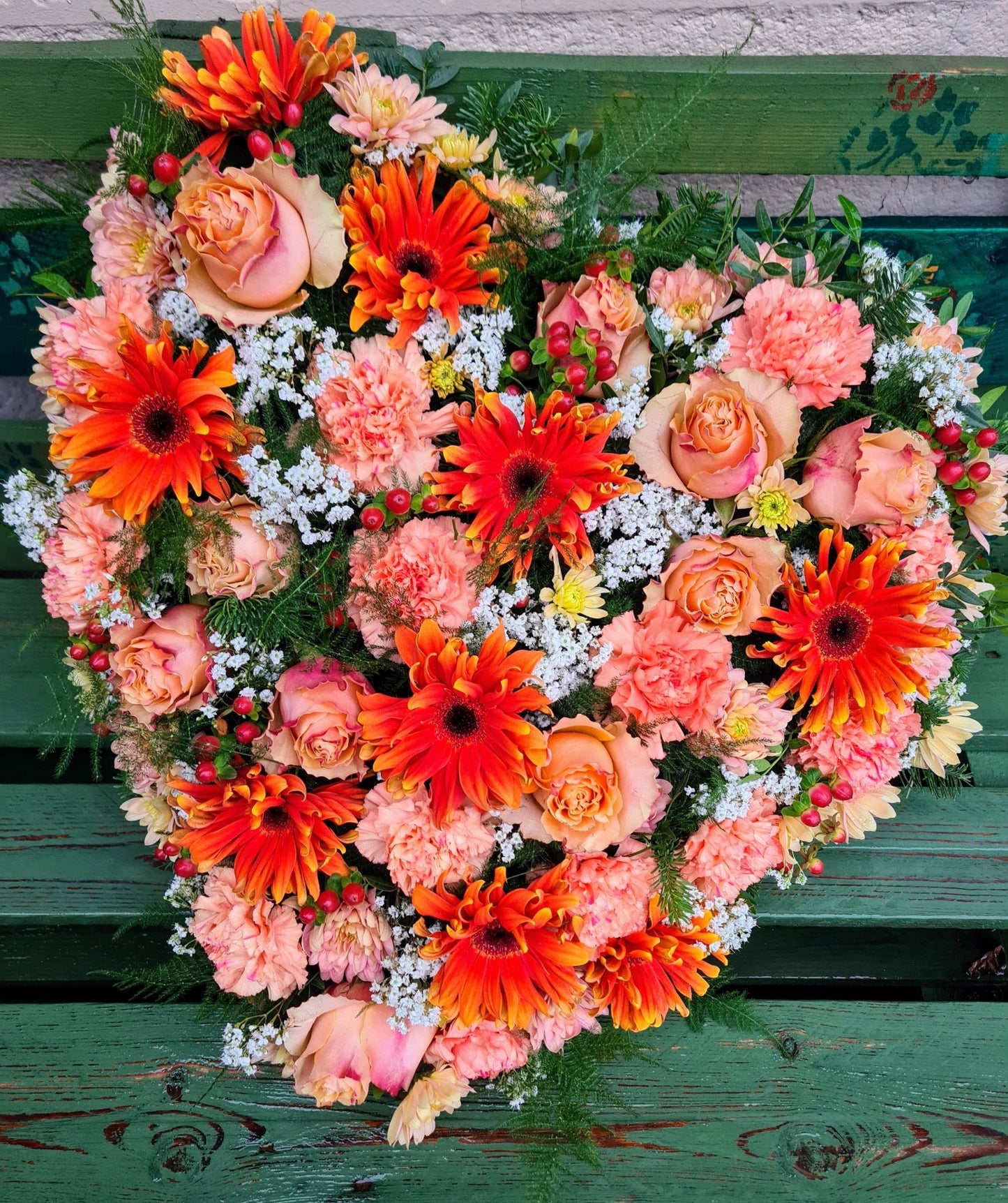 Coeur en fleurs - Osiris Fleurs