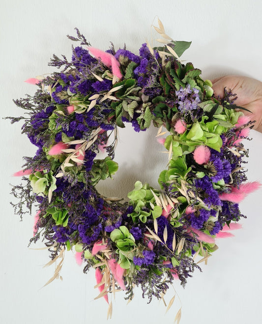 Couronnes avec fleurs sechées - Osiris Fleurs