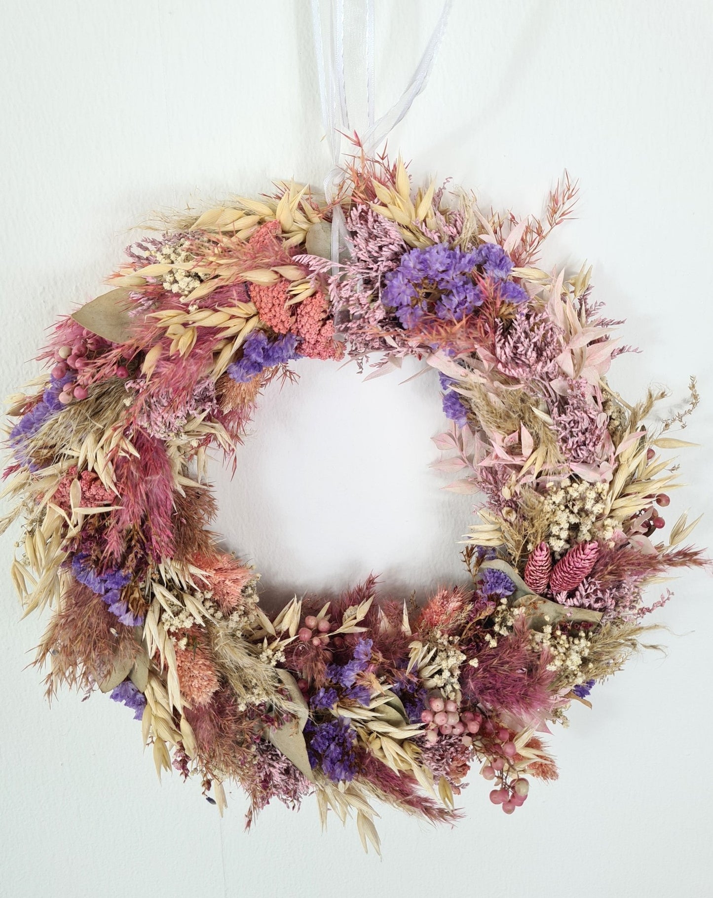 Couronnes avec fleurs sechées - Osiris Fleurs