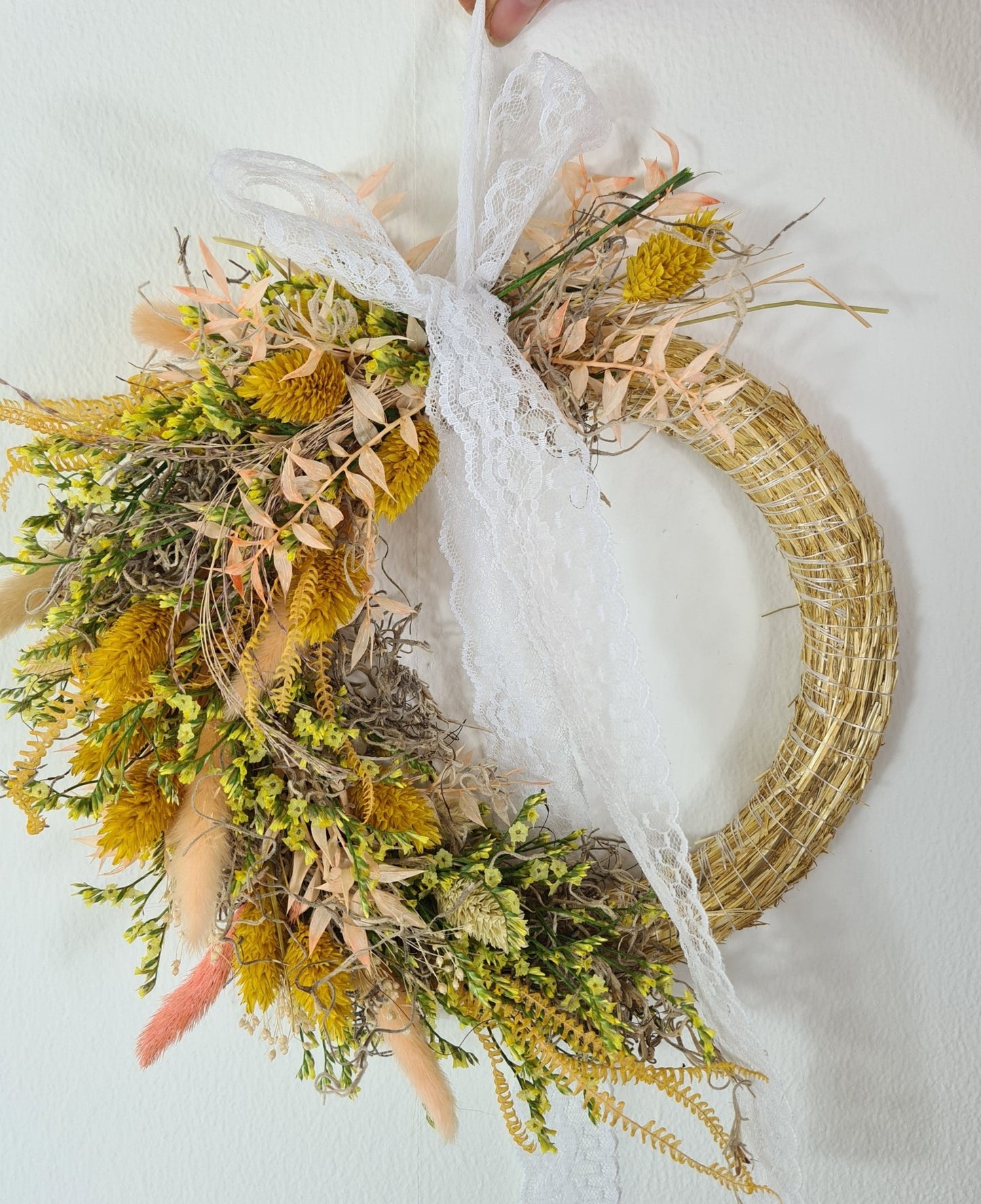 Couronnes avec fleurs sechées - Osiris Fleurs