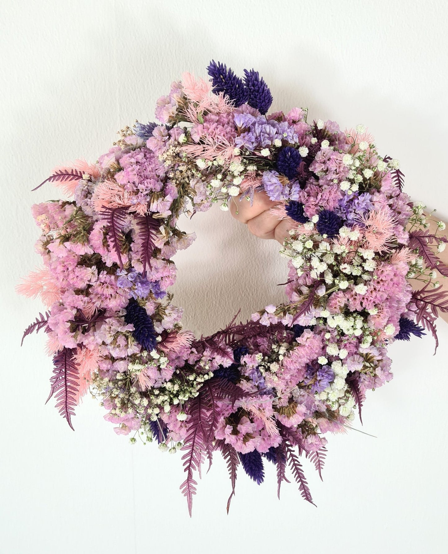 Couronnes avec fleurs sechées - Osiris Fleurs