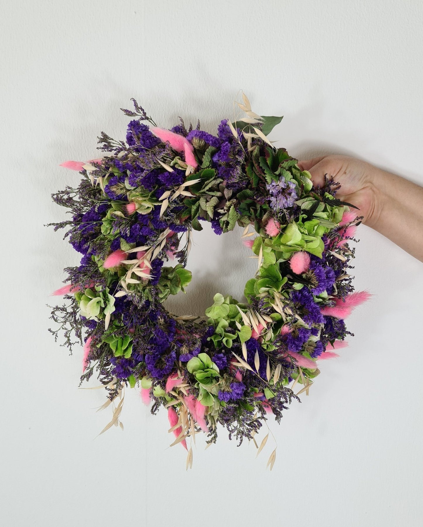 Couronnes avec fleurs sechées - Osiris Fleurs