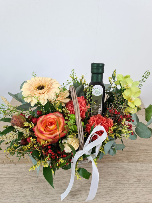 Panier cadeau - Osiris Fleurs