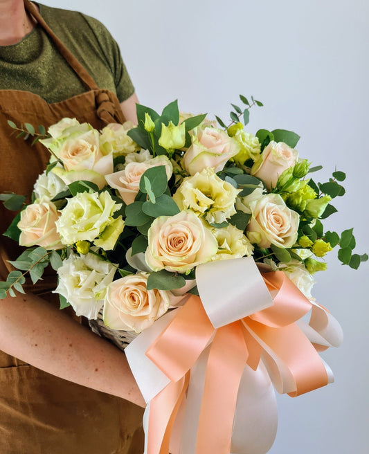 Panier en hauteur - Odette - Osiris Fleurs