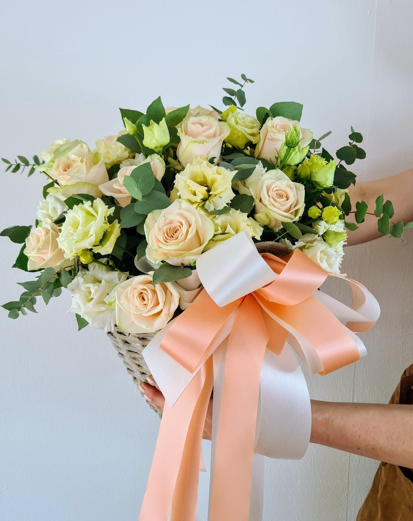 Panier en hauteur - Odette - Osiris Fleurs