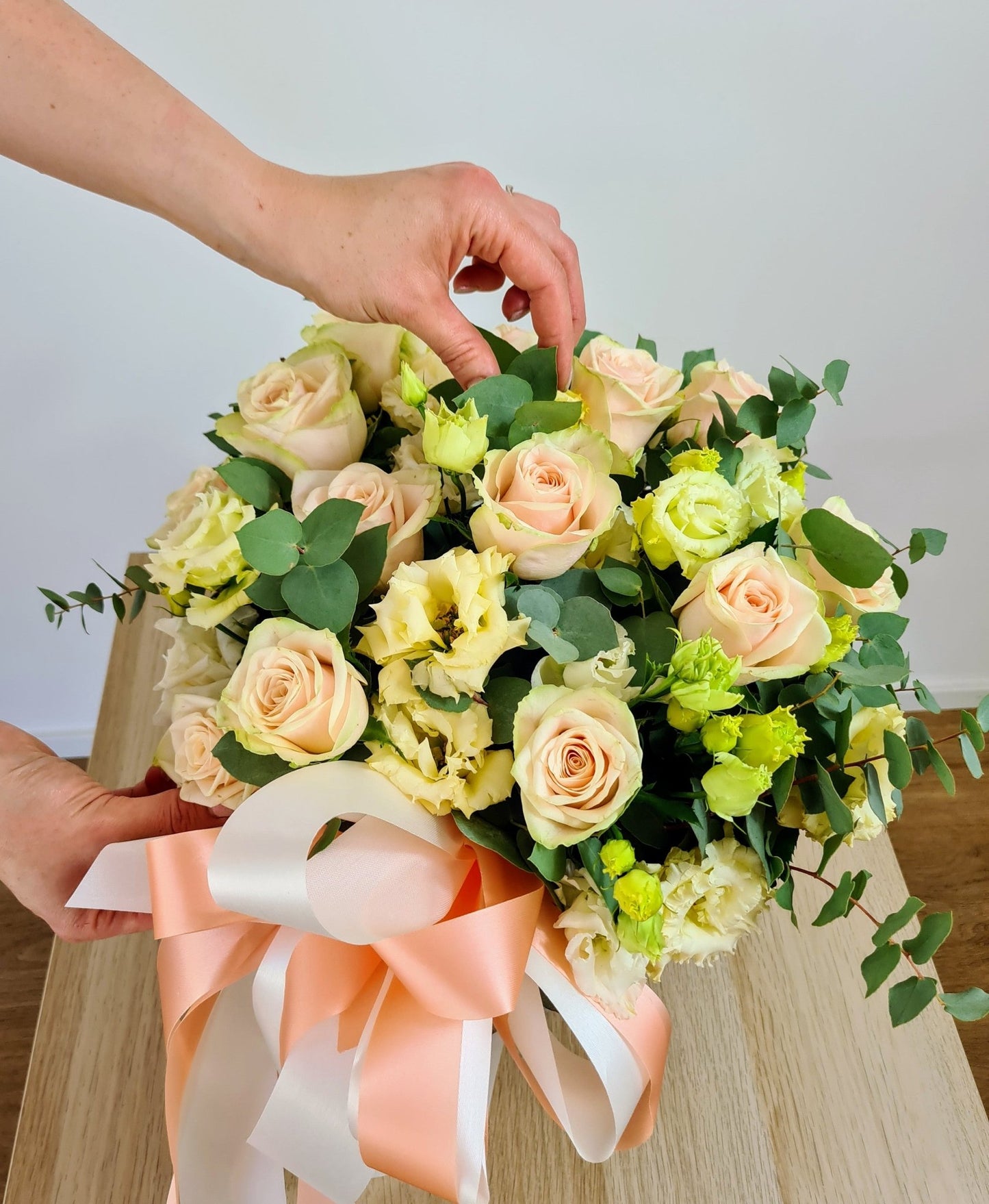 Panier en hauteur - Odette - Osiris Fleurs
