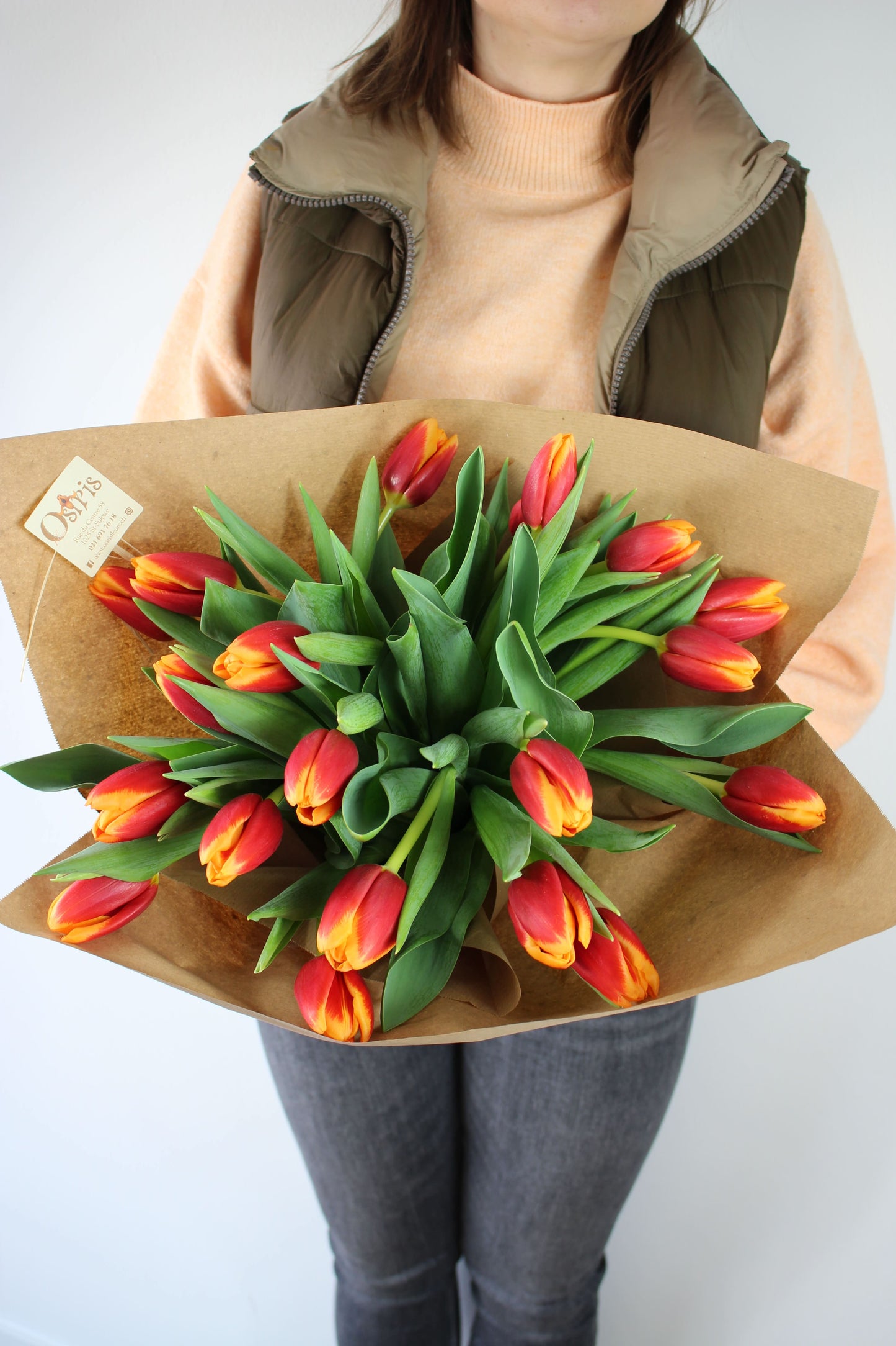 Bouquet de saison - Tulipes colorées