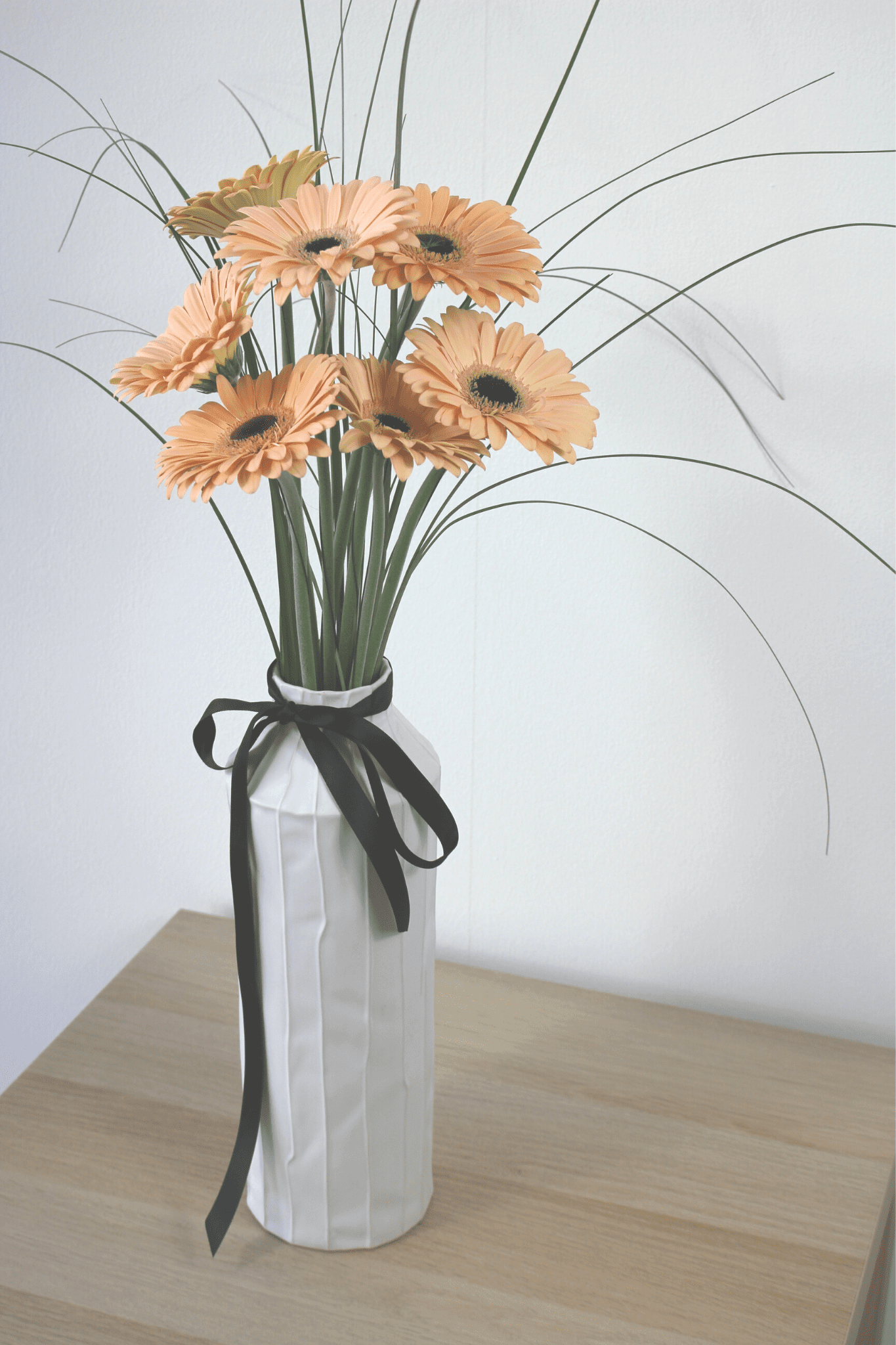 Bouquet annuel - Gerbera Pastels