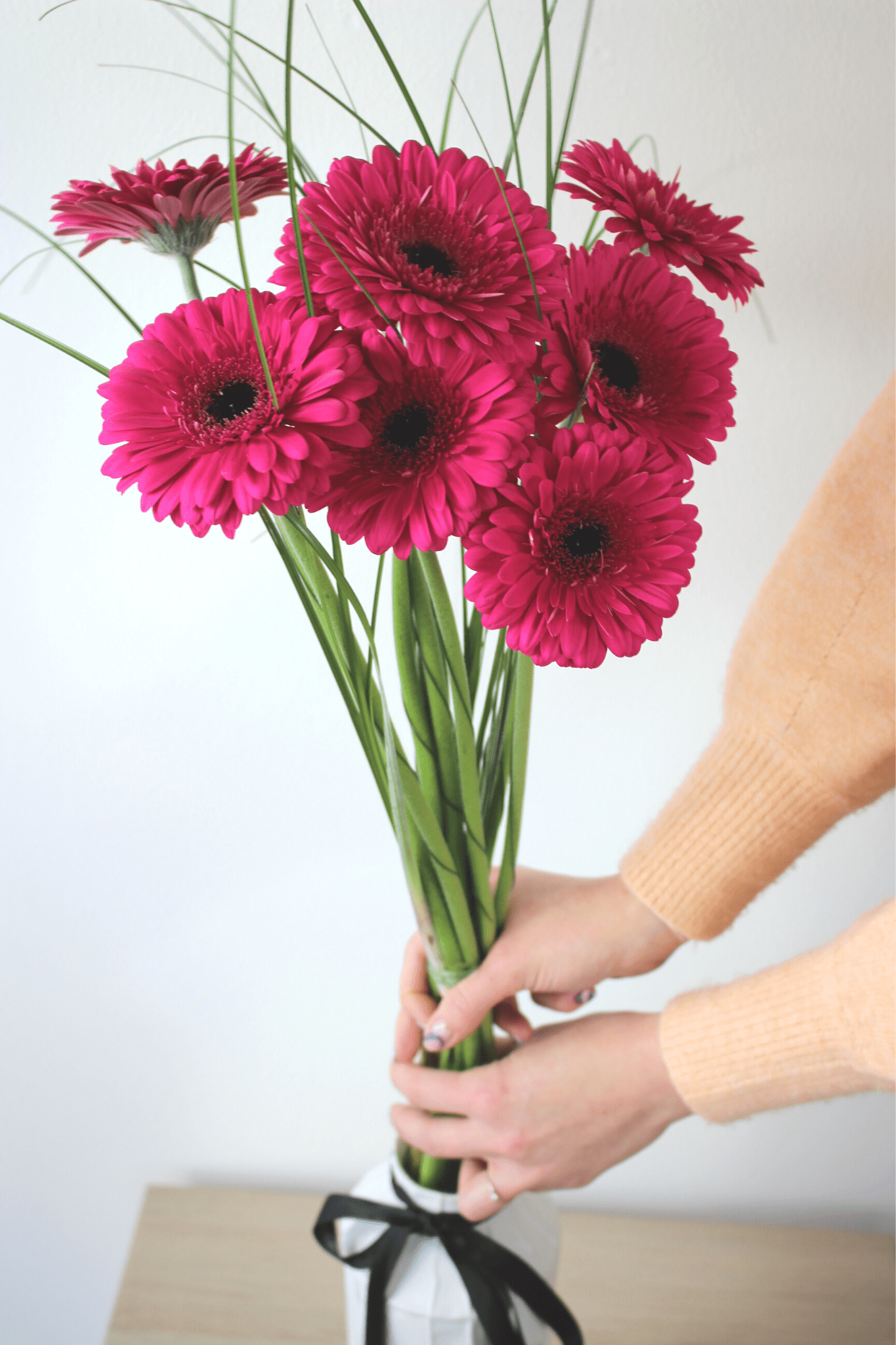 Bouquet annuel - Gerbera Colorées