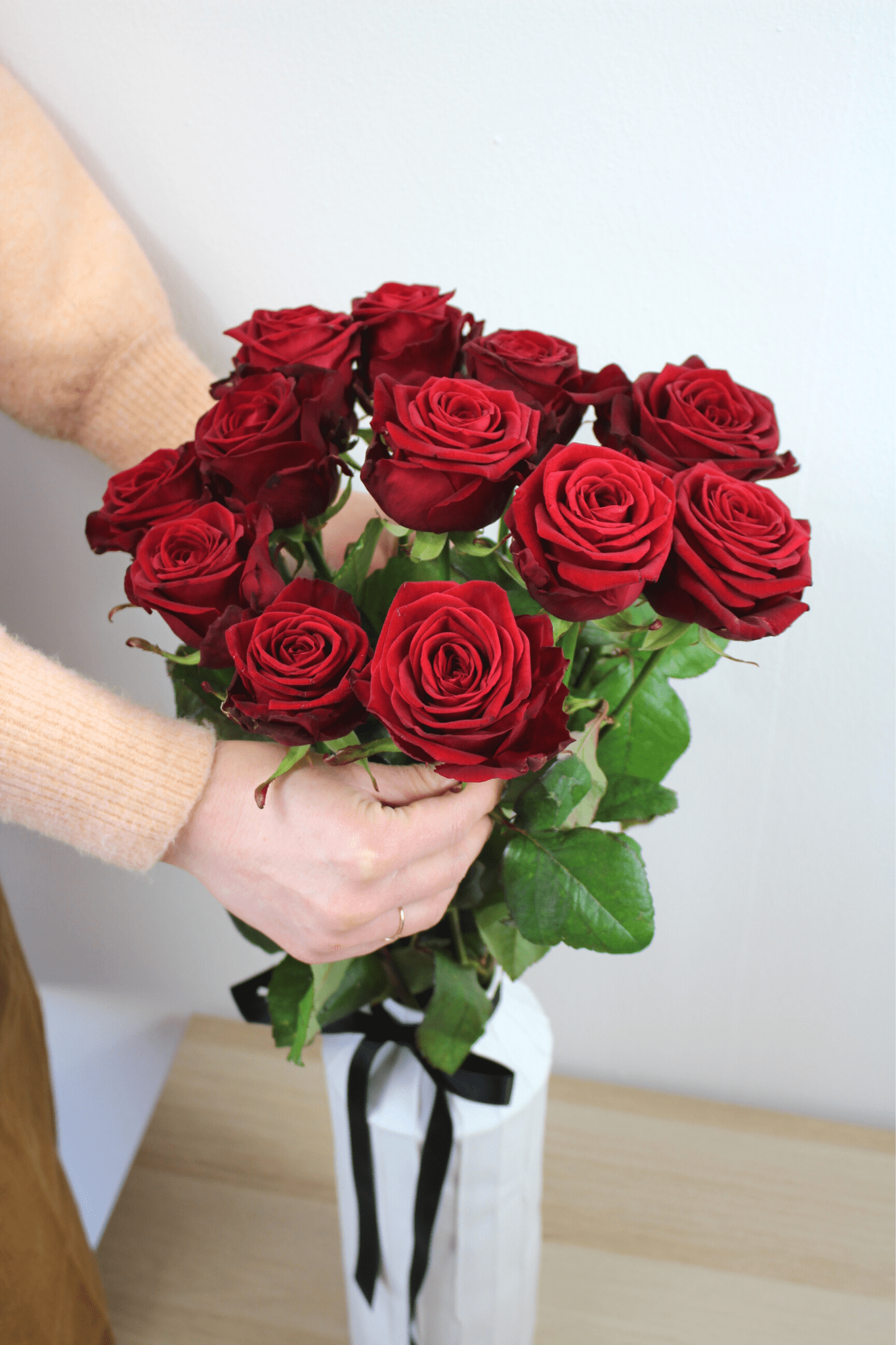 Bouquet annuel - Roses Rouges