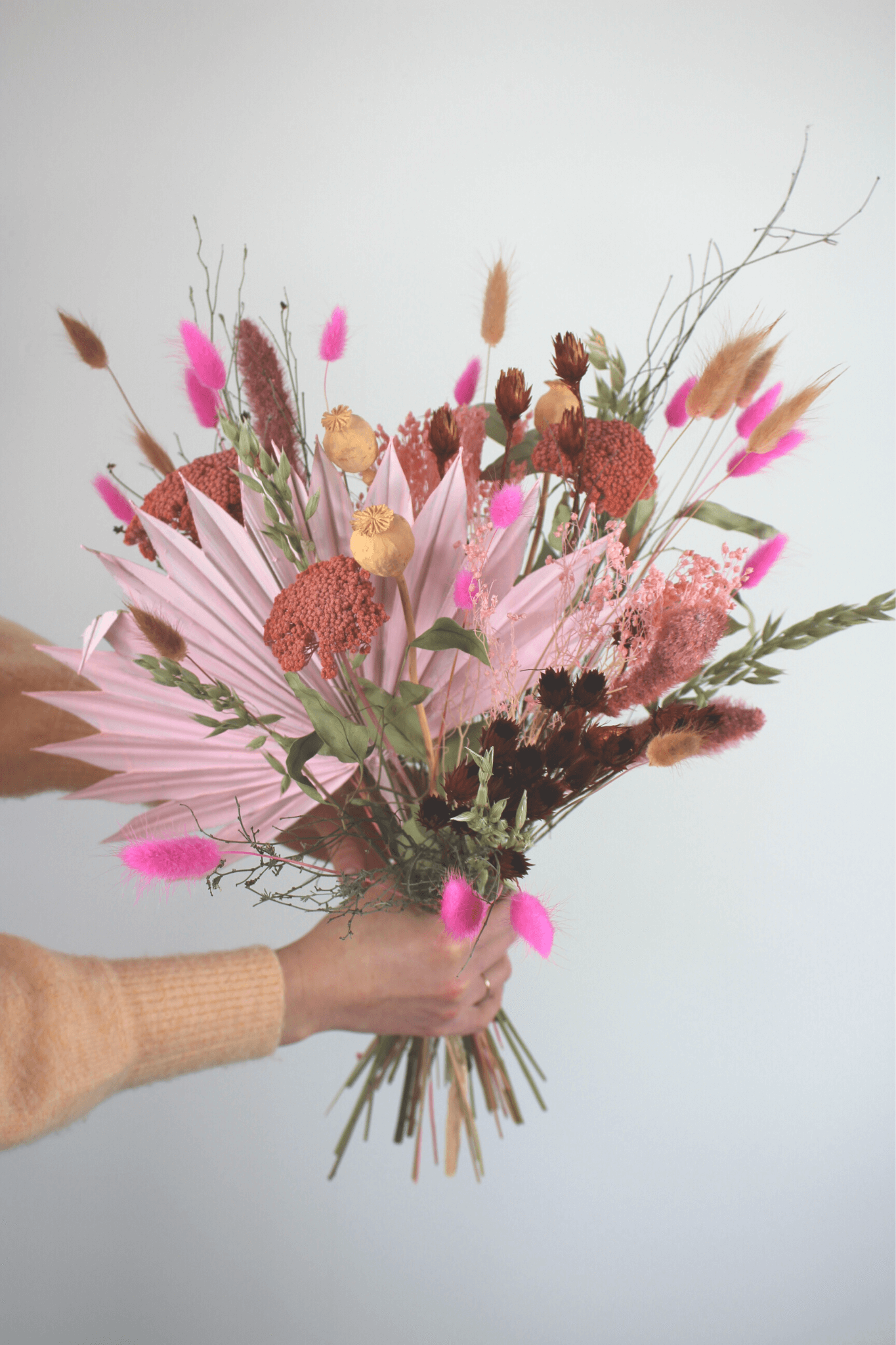 Bouquet de fleurs séchées