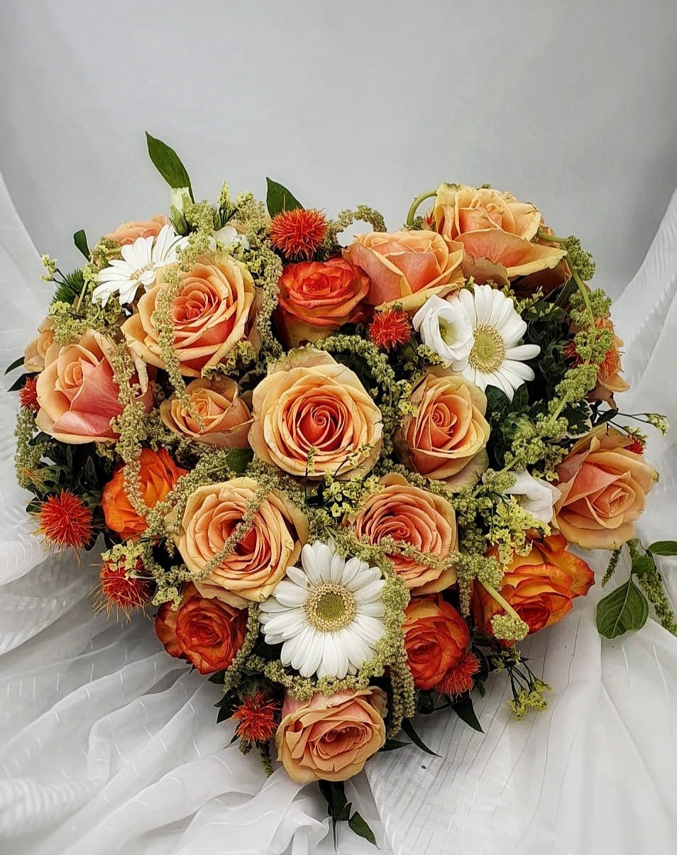 Coeur en fleurs - Osiris Fleurs