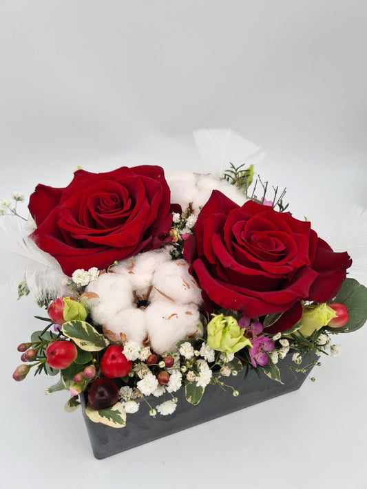 Coffret fleuri Affection - Osiris Fleurs