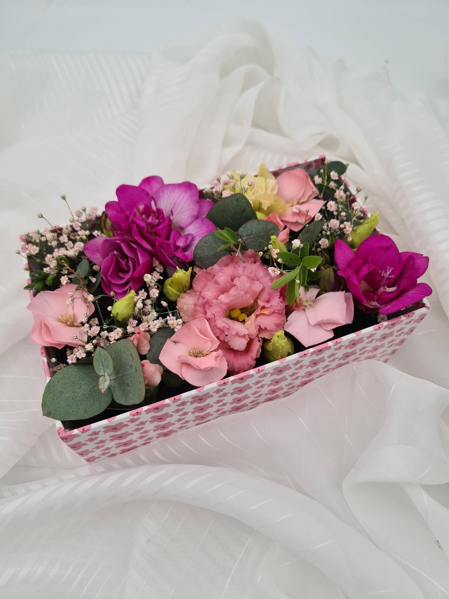 Fresh flower box - Osiris Fleurs