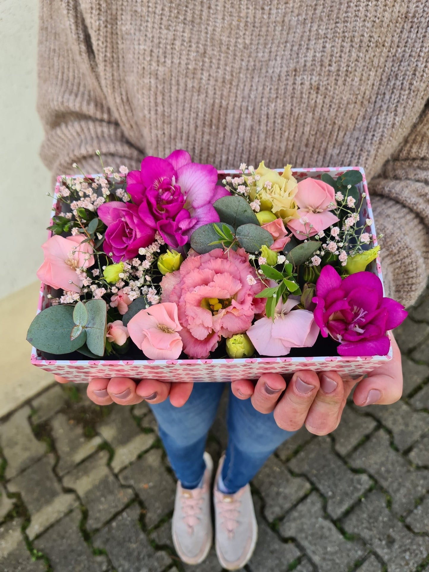 Fresh flower box - Osiris Fleurs