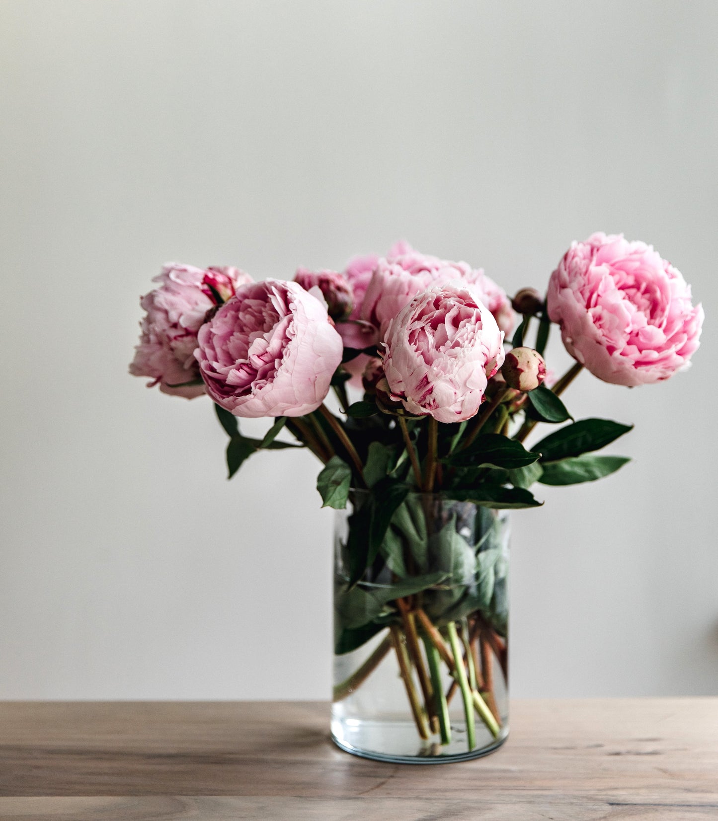 Bouquet de saison - Pivoines Roses