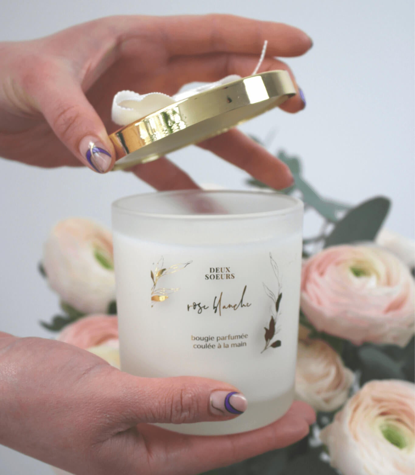 Produit artisanal - Bougies artisanale suisse - Osiris Fleurs