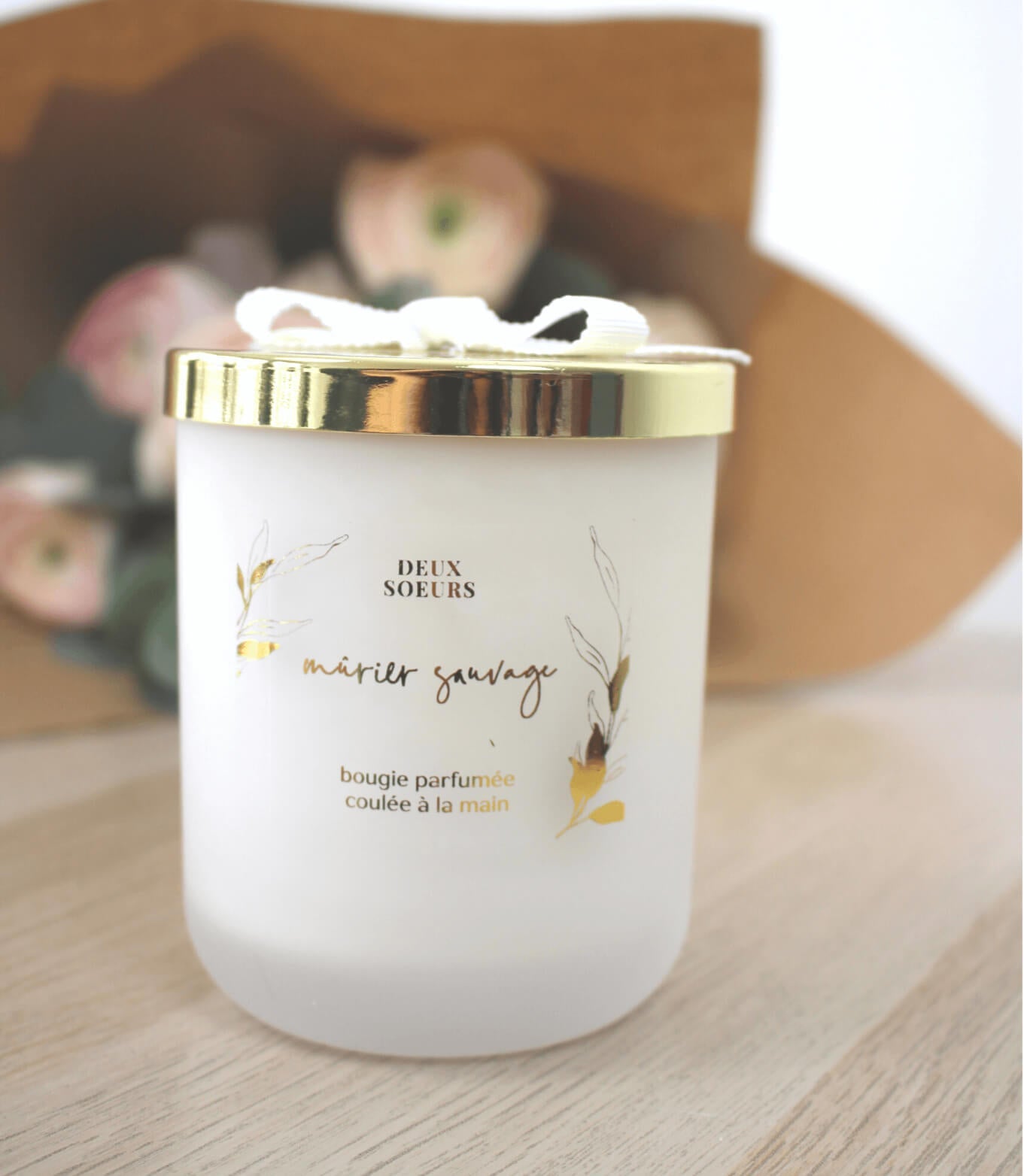 Produit artisanal - Bougies artisanale suisse - Osiris Fleurs