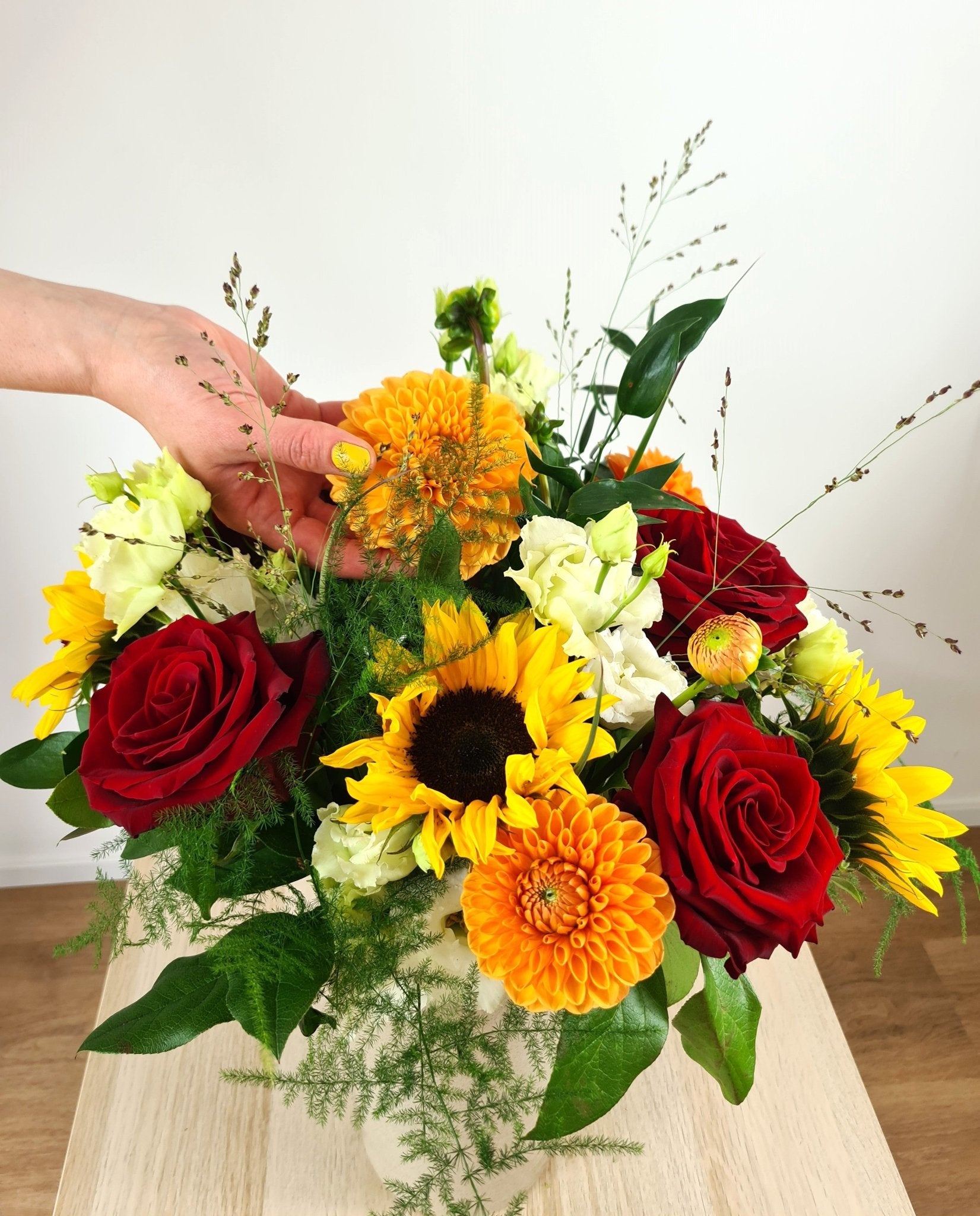 Bouquet de saison - Amico - Osiris Fleurs