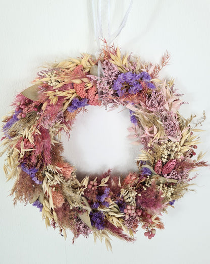 Couronnes avec fleurs sechées - Osiris Fleurs