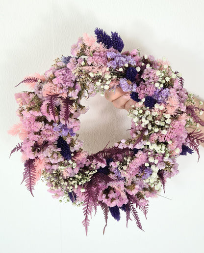Couronnes avec fleurs sechées - Osiris Fleurs