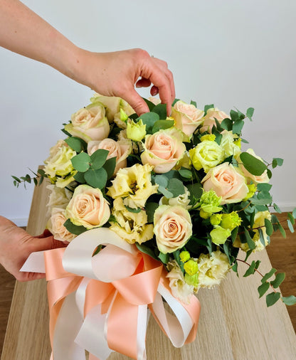 Panier en hauteur - Odette - Osiris Fleurs