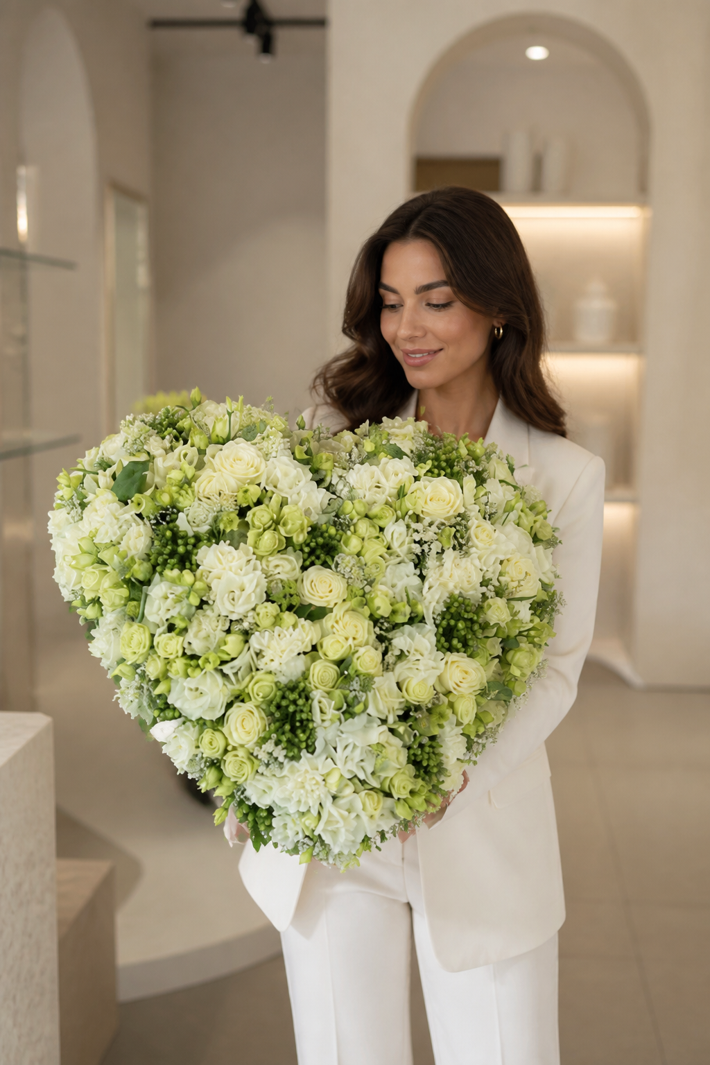 Cœur en fleurs