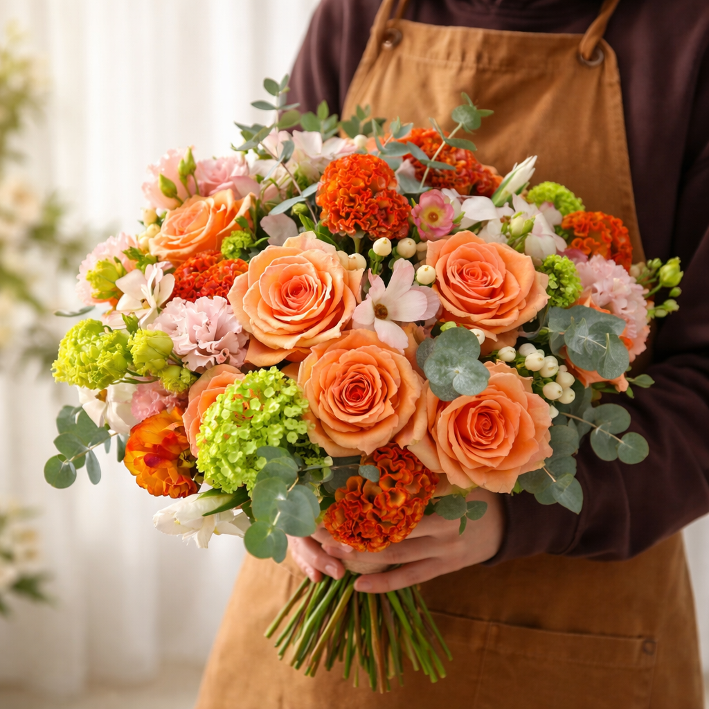 Bouquet annuel- Orangina