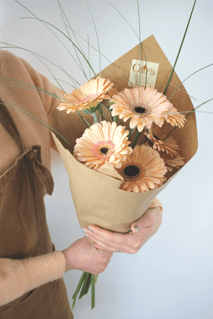 Annual Bouquet - Gerbera Pastels
