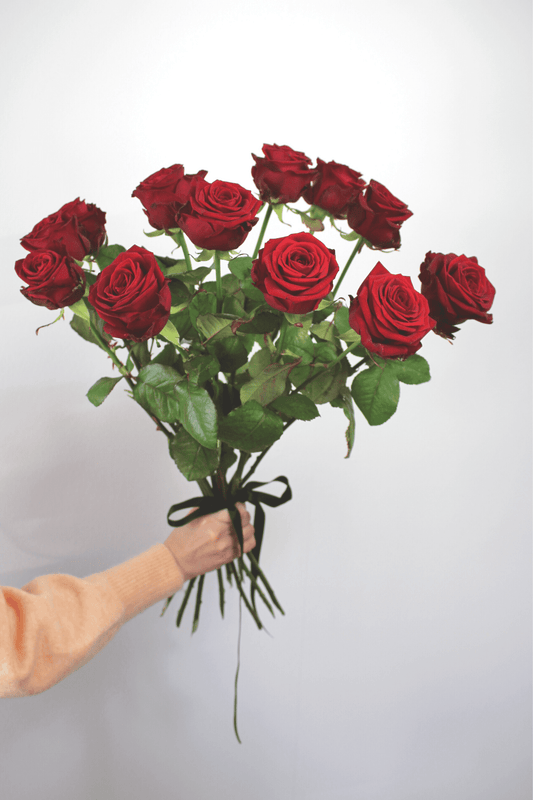 Bouquet annuel - Roses Rouges