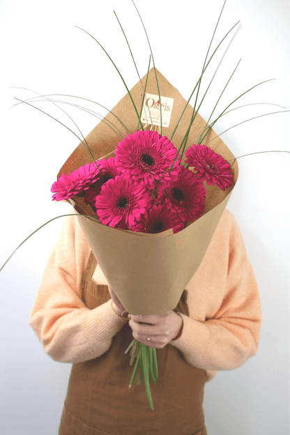 Bouquet annuel - Gerbera Colorées - Osiris Fleurs