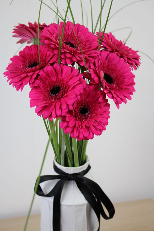 Bouquet annuel - Gerbera Colorées - Osiris Fleurs