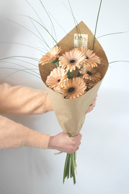 Bouquet annuel - Gerbera Pastels - Osiris Fleurs