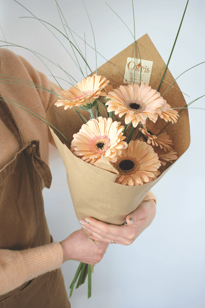 Bouquet annuel - Gerbera Pastels - Osiris Fleurs