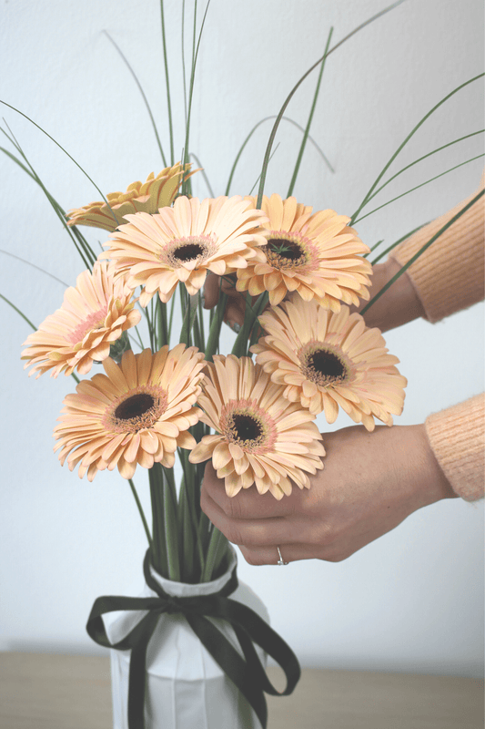 Bouquet annuel - Gerbera Pastels - Osiris Fleurs