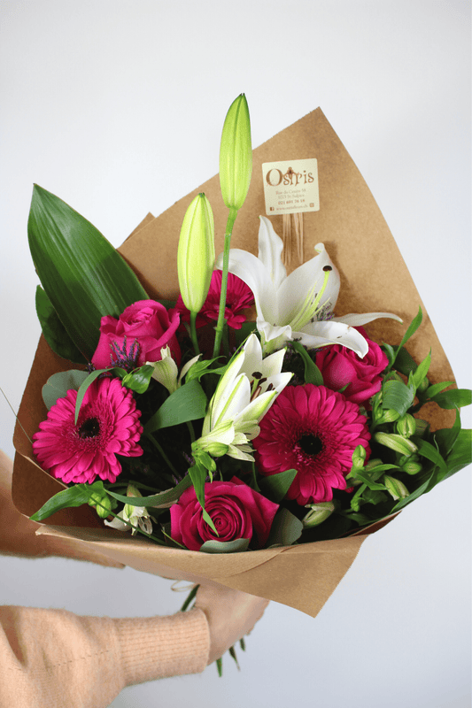 Bouquet annuel - Miss Pink - Osiris Fleurs