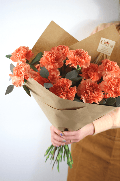 Bouquet annuel - Oeillets Coloré - Osiris Fleurs