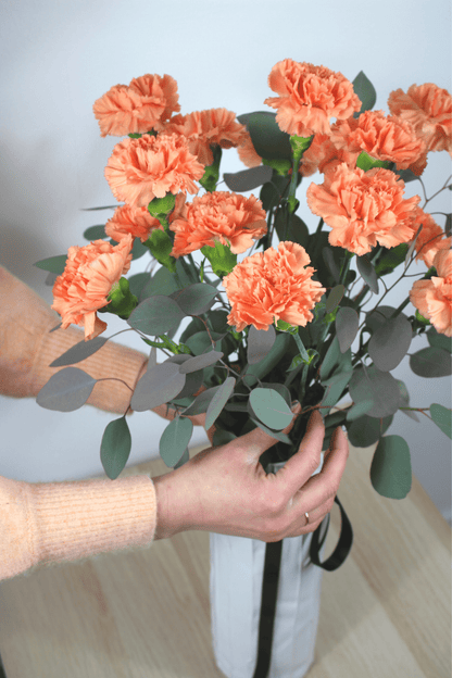 Bouquet annuel - Oeillets Coloré - Osiris Fleurs