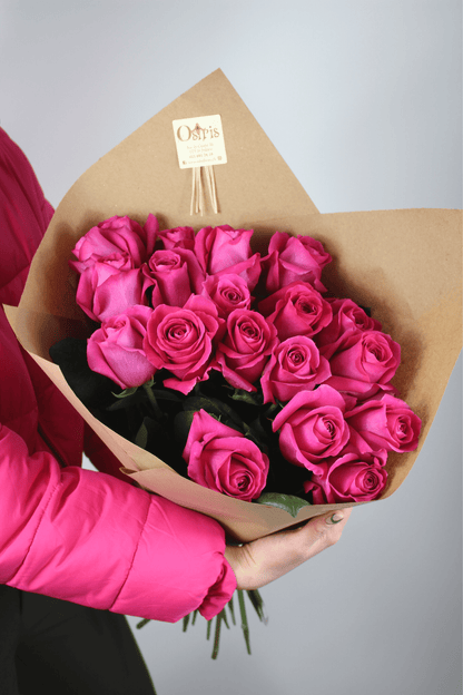 Bouquet annuel - Roses Roses - Osiris Fleurs