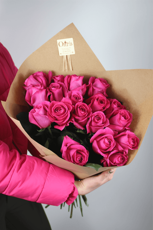 Bouquet annuel - Roses Roses - Osiris Fleurs