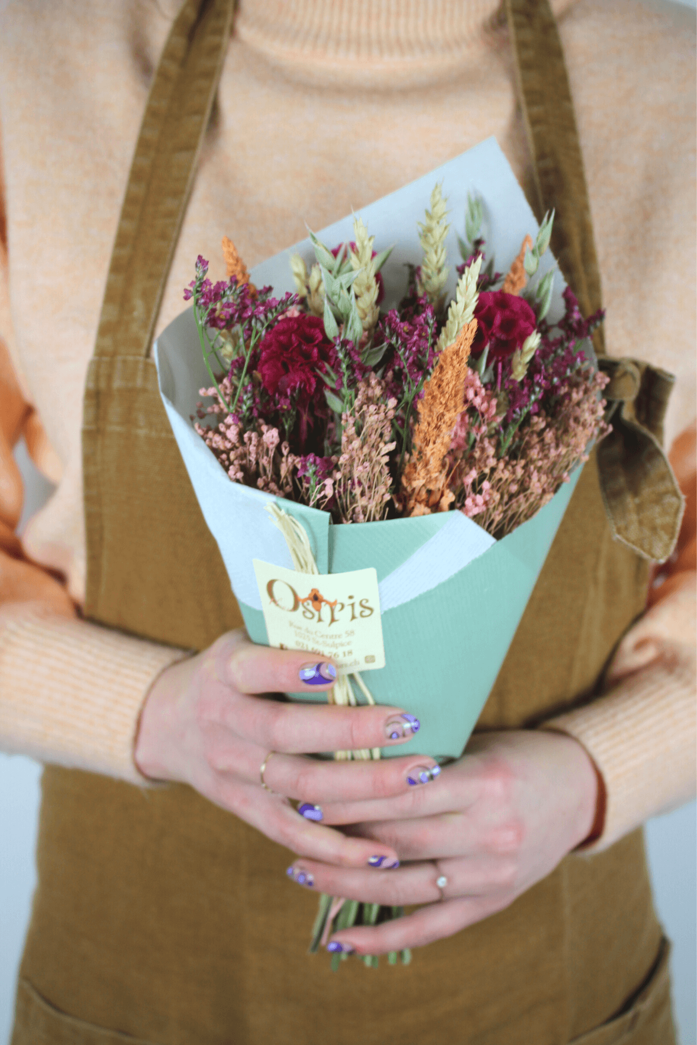 Bouquet de fleurs séchées - Osiris Fleurs