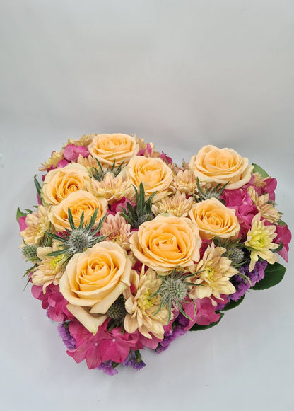 Coeur en fleurs - Osiris Fleurs